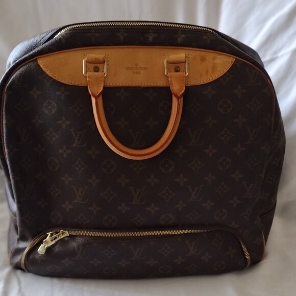 Louis Vuitton Evasion Monogram Sport Gym Bag Duffel Men Women - Picture 1 of 13